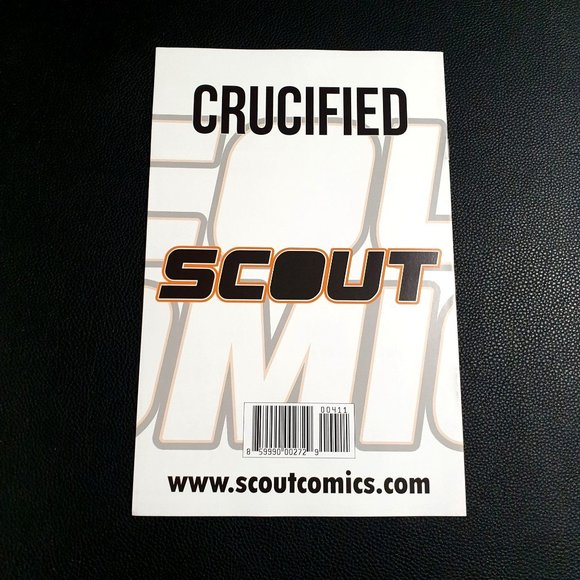 Scout Comics Crucified 4 Comic Book Collector Bagged Boarded - Picture 2 of 2